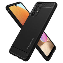 Заредете изображение във визуализатора на галерията – SPIGEN RUGGED ARMOR калъф за SAMSUNG A52 LTE / A52 5G / A52S черен

