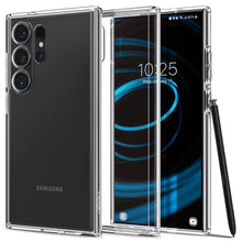 Заредете изображение във визуализатора на галерията – Case SPIGEN Ultra Hybrid ACS07292 for Samsung Galaxy S24 Ultra - Crystal Clear
