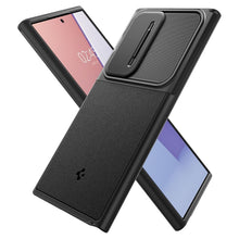 Заредете изображение във визуализатора на галерията – SPIGEN Optik Гръб ARMOR за SAMSUNG S24 ULTRA черен
