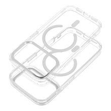 Заредете изображение във визуализатора на галерията – Case FRAME CLEAR HYBRID MAG COVER compatible with MagSafe for IPHONE 17 Pro transparent
