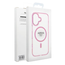 Заредете изображение във визуализатора на галерията – Case FRAME CLEAR HYBRID MAG COVER compatible with MagSafe for SAMSUNG A37 powder pink
