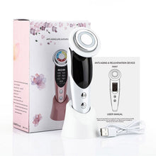 Заредете изображение във визуализатора на галерията – Photorejuvenation beauty instrument massager 7in1 white
