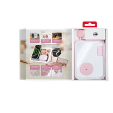 Заредете изображение във визуализатора на галерията – FORCELL F-ENERGY Mag Mirror 15W 3 in 1 wireless charger compatible with MagSafe / Apple Watch / Samsung Watch / Airpods pink
