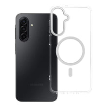 Заредете изображение във визуализатора на галерията – Case FRAME CLEAR HYBRID MAG COVER compatible with MagSafe for SAMSUNG A17 transparent
