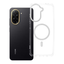 Заредете изображение във визуализатора на галерията – Case FRAME CLEAR HYBRID MAG COVER compatible with MagSafe for REDMI A5 transparent
