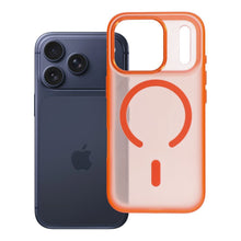 Заредете изображение във визуализатора на галерията – Case for iPhone 17 PRO Flexline Mag Cover compatible with MagSafe orange
