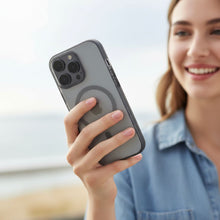 Заредете изображение във визуализатора на галерията – Case for iPhone 17 PRO MAX Flexline Mag Cover compatible with MagSafe gray
