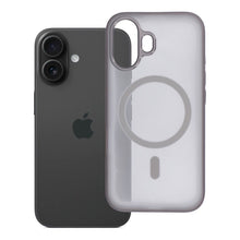 Заредете изображение във визуализатора на галерията – Case for iPhone 16 Flexline Mag Cover compatible with MagSafe gray
