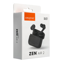Заредете изображение във визуализатора на галерията – Wireless earphones Creative Zen Air 2 black
