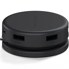 Заредете изображение във визуализатора на галерията – Adapter HUB 7in1 USB C Satechi Multiport ST-POTG7C midnight black
