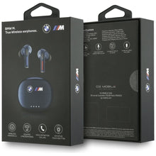 Заредете изображение във визуализатора на галерията – Wireless earphones BMW TWS BMBEXHML303ILV (Printed Logo) navy
