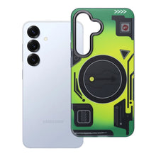 Заредете изображение във визуализатора на галерията – FORCELL F-PROTECT Levels with Dual Layer 4D technology, Military Drop-Test compatible with MagSafe for SAMSUNG S25 cyber green
