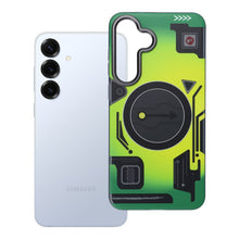 Заредете изображение във визуализатора на галерията – FORCELL F-PROTECT Levels with Dual Layer 4D technology, Military Drop-Test compatible with MagSafe for SAMSUNG S25 PLUS cyber green
