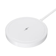 Заредете изображение във визуализатора на галерията – Wireless charger BLUE STAR Charing Pad 15w compatible with MagSafe white
