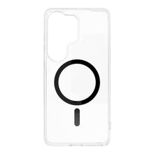 Заредете изображение във визуализатора на галерията – Гръб Drop Glue Colorful Ring Mag Cover съвместим с MagSafe за SAMSUNG S26 Ultra черен
