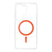 Заредете изображение във визуализатора на галерията – Гръб Drop Glue Colorful Ring Mag Cover съвместим с MagSafe за SAMSUNG S26 Ultra оранжев
