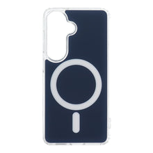 Заредете изображение във визуализатора на галерията – CLEAR FUSION MAG COVER Case compatible with MagSafe for SAMSUNG S26 navy blue
