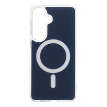 Заредете изображение във визуализатора на галерията – CLEAR FUSION MAG COVER Case compatible with MagSafe for SAMSUNG S26 Plus navy blue
