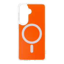 Заредете изображение във визуализатора на галерията – CLEAR FUSION MAG COVER Case compatible with MagSafe for SAMSUNG S26 Plus hermes orange
