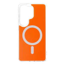 Заредете изображение във визуализатора на галерията – CLEAR FUSION MAG COVER Case compatible with MagSafe for SAMSUNG S26 Ultra hermes orange
