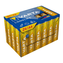 Заредете изображение във визуализатора на галерията – VARTA alkaline battery R6 (AA) Longlife 24 pcs
