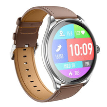 Заредете изображение във визуализатора на галерията – HOCO смарт часовник с функция за обаждане AMOLED Y22 сребрист
