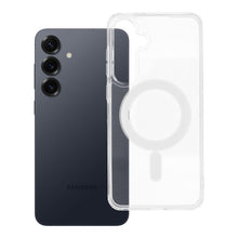 Заредете изображение във визуализатора на галерията – Гръб CLEAR MAG COVER съвместим с MagSafe за SAMSUNG S25 Plus прозрачен
