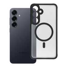 Заредете изображение във визуализатора на галерията – Гръб FULL MATTE MAG COVER съвместим с MagSafe за SAMSUNG S25 Plus черен
