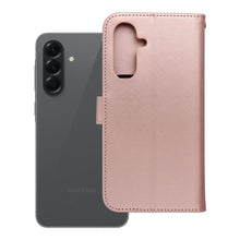 Заредете изображение във визуализатора на галерията – Калъф тип книга MEZZO за SAMSUNG A56 5G dreamcatcher розов златист
