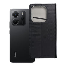 Заредете изображение във визуализатора на галерията – Калъф тип книга SMART за XIAOMI Redmi Note 14 5G черен
