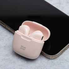 Заредете изображение във визуализатора на галерията – BLUE STAR wireless earphones bluetooth TWS FI7 powder pink
