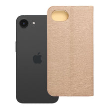 Заредете изображение във визуализатора на галерията – Калъф тип книга LUNA Gold за IPHONE 16e (SE 4 2025) gold

