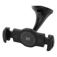 Заредете изображение във визуализатора на галерията – BLUE STAR Wide car holder for tablet 4-13" windshield mount black
