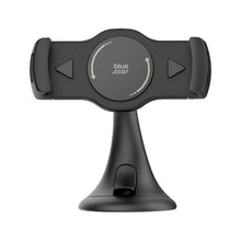 Заредете изображение във визуализатора на галерията – BLUE STAR Wide car holder for tablet 4-13" windshield mount black
