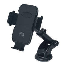 Заредете изображение във визуализатора на галерията – BLUE STAR Slide Mount Clasic (18-23cm) car holder for windshield black
