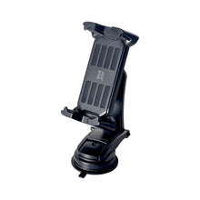 Заредете изображение във визуализатора на галерията – BLUE STAR Max Wide with lock system car holder for tablet 4,7-14" windshield mount black
