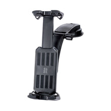Заредете изображение във визуализатора на галерията – BLUE STAR Max Wide with lock system car holder for tablet 4,7-14" windshield mount black
