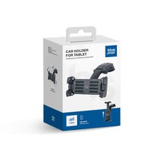 Заредете изображение във визуализатора на галерията – BLUE STAR Max Wide with lock system car holder for tablet 4,7-14" windshield mount black
