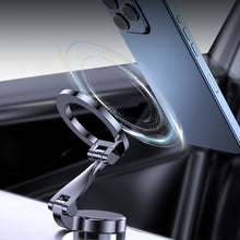 Заредете изображение във визуализатора на галерията – Car holder for dashboard BLUE STAR Easy Wiev compatible with MagSafe black
