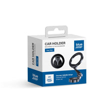 Заредете изображение във визуализатора на галерията – Car holder for dashboard BLUE STAR Easy Wiev compatible with MagSafe black
