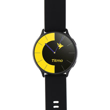 Заредете изображение във визуализатора на галерията – Smartwatch TITMO O-200 (GPS, AMOLED, bluetooth call, silicone strap) black

