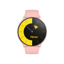 Заредете изображение във визуализатора на галерията – Smartwatch TITMO O-200 (GPS, AMOLED, bluetooth call, silicone strap) pink
