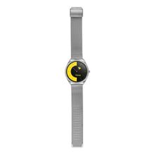 Заредете изображение във визуализатора на галерията – Smartwatch TITMO O-170 (AMOLED, bluetooth call, stainless steal silver mesh strap) silver
