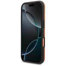 Заредете изображение във визуализатора на галерията – Гръб BMW за IPHONE 17 Pro Max compatible with MagSafe BMHMP17X25PFWSMO (PU FW Metal Logo) оранжев
