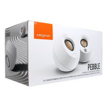 Заредете изображение във визуализатора на галерията – Wire speaker 4,4W Creative Pebble 2.0 51MF1680AA001 white
