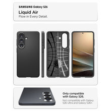 Заредете изображение във визуализатора на галерията – SPIGEN LIQUID AIR калъф за SAMSUNG S26 matte черен
