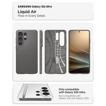 Заредете изображение във визуализатора на галерията – SPIGEN LIQUID AIR калъф за SAMSUNG S26 Ultra marble сив
