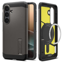 Заредете изображение във визуализатора на галерията – Гръб SPIGEN TOUGH ARMOR (MagSafe) SAMSUNG S26 gunmetal
