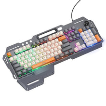 Заредете изображение във визуализатора на галерията – Wire keyboard QWERTY Hoco Gaming DI98 black
