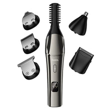 Заредете изображение във визуализатора на галерията – Hair clipper set Hoco HP26 metal gray
